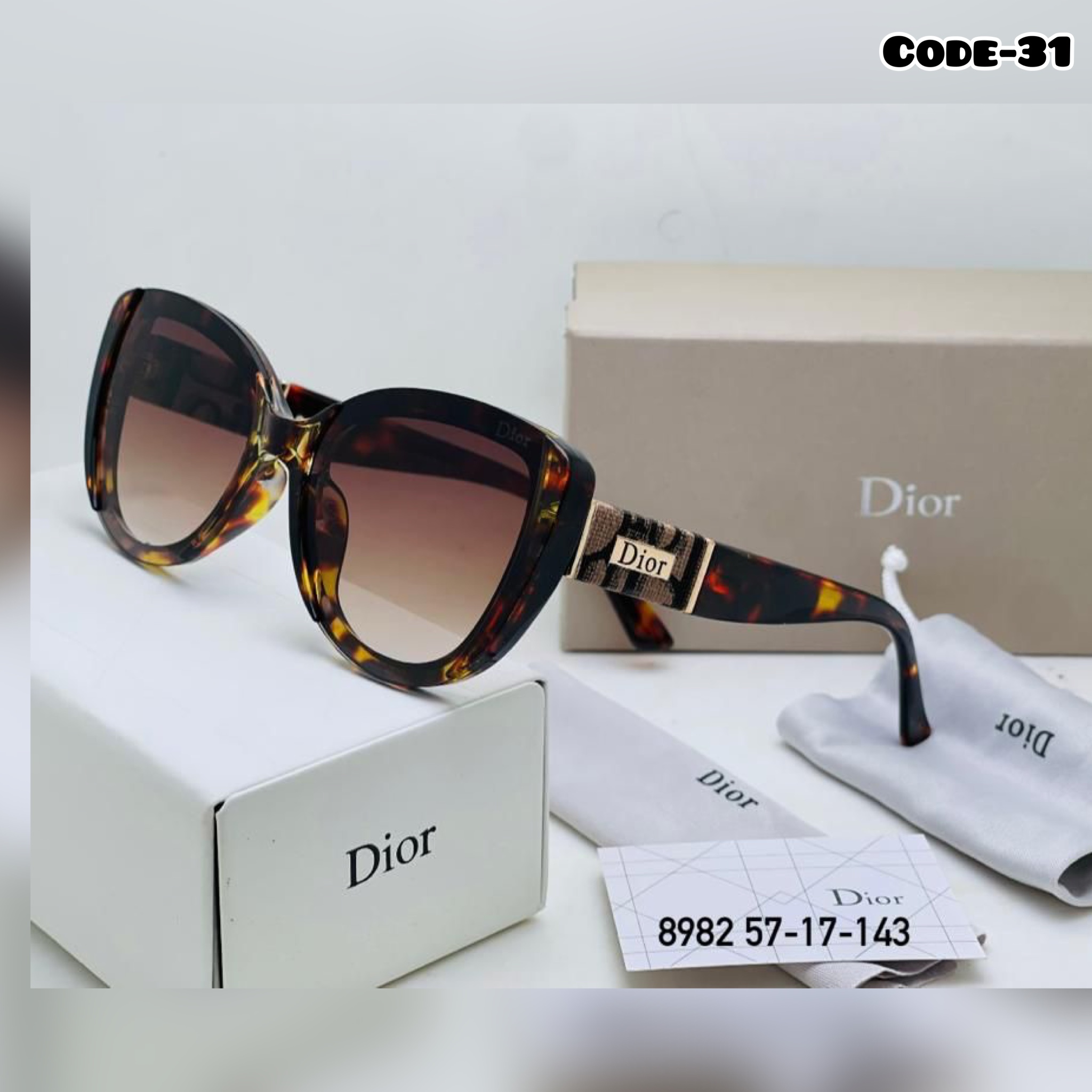 𝟱𝟬% 𝗦𝗽𝗲𝗰𝗶𝗮𝗹 𝗗𝗶𝘀𝗰𝗼𝘂𝗻𝘁 on Premium Quality Dior  sunglass